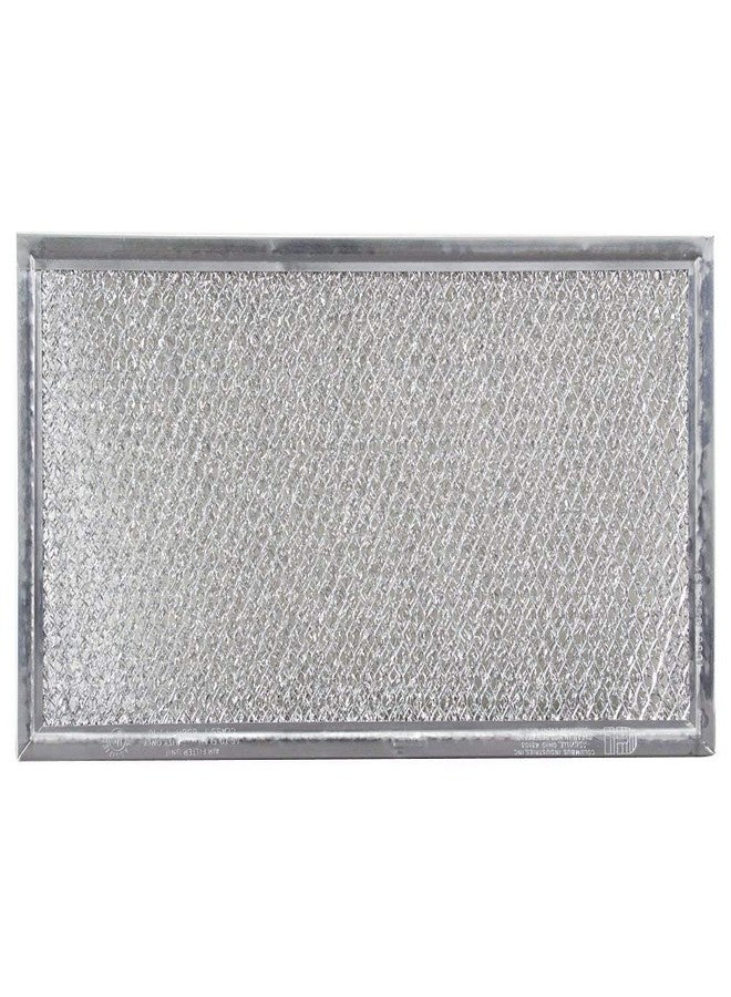 Filter Everything Replacement Microwave Grease Filter Compatible with Whirlpool 8206229A - 5-7/8 x 10-5/8 x 3/32 - Aluminum Filter - 1-Pack - Image 1